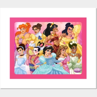 Princess Drag Queens Posters and Art